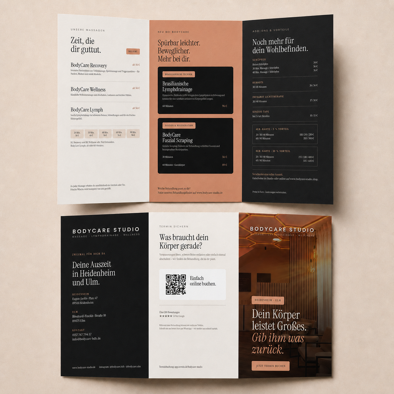 Flyer BodyCare Studio